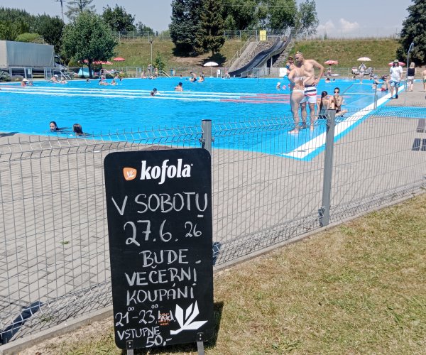 Večerní koupání 
